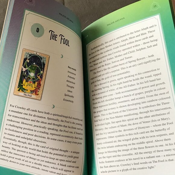 The Aleister Crowley Tarot Book & Card Set - Picture 11 of 13